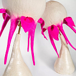 Торшер фуксия «Цветы из снов»  варинант исполнения - 2 | Loft Concept в Воронеже