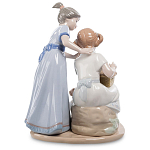 Статуэтка фарфоровая Девочки с собачками Charming Statuette варинант исполнения - 3 | Loft Concept в Воронеже