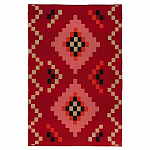 Плед хлопковый по мотивам башкирских орнаментов Ural and Siberian Patterns варинант исполнения - 1 | Loft Concept в Воронеже