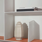 Дизайнерский стеллаж с вертикальными и горизонтальными полками Gio Ponti D.357.1 D.357.2 Rack варинант исполнения - 3 | Loft Concept в Воронеже