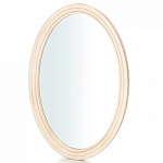 Овальное настольное зеркало бежевое Interiors Romance варинант исполнения - 1 | Loft Concept в Воронеже