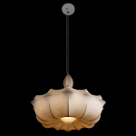 Подвесной светильник с белым фигурным абажуром и мягкими волнистыми краями Cloud Motion  варинант исполнения - 9 | Loft Concept в Воронеже