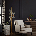 Торшер с абажурами из тонких металлических палочек Wild Thorns варинант исполнения - 4 | Loft Concept в Воронеже