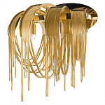 Бра с металиическими цепочками и дугообразными элементами Atlantis Chain варинант исполнения - 9 | Loft Concept в Воронеже