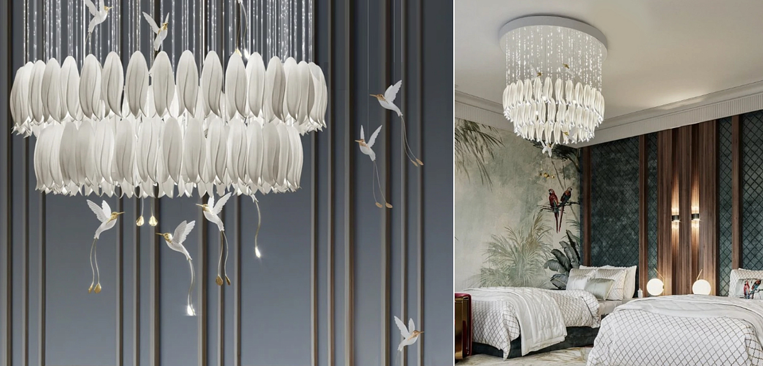 Люстра c Птичками Колибри Sagarti Contemporary chandelier ALBA Flowers & Birds Люстра c Птичками Колибри Sagarti Contemporary chandelier ALBA Flowers & Birds - Loft-Concept в Воронеже