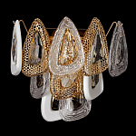 Бра с белыми и прозрачными подвесками Character Chandelier варинант исполнения - 2 | Loft Concept в Воронеже