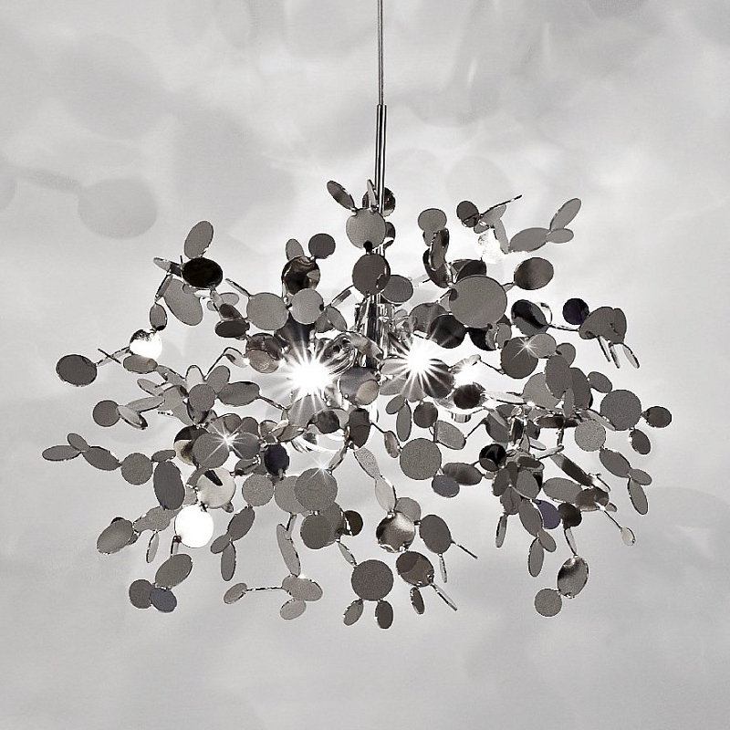 Люстра Terzani Argent Suspension Pendant lamp 40 Хром в Воронеже | Loft Concept 