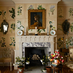 Обои ручная роспись Botanical Studies Linnaeus colourway варинант исполнения - 1 | Loft Concept в Воронеже