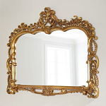 Зеркало настенное в ажурной раме в стиле барокко Ornate Ornaments варинант исполнения - 2 | Loft Concept в Воронеже