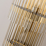 Бра с золотистым основанием и прозрачными трубками Nembus варинант исполнения - 5 | Loft Concept в Воронеже