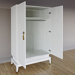 Платяной шкаф Elsa Dreams White с 2-мя фасадами варинант исполнения - 1 | Loft Concept в Воронеже