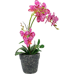 Декоративный искусственное растение Pink orchid варинант исполнения - 2 | Loft Concept в Воронеже