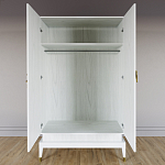 Платяной шкаф Elsa Dreams White с 2-мя фасадами варинант исполнения - 4 | Loft Concept в Воронеже