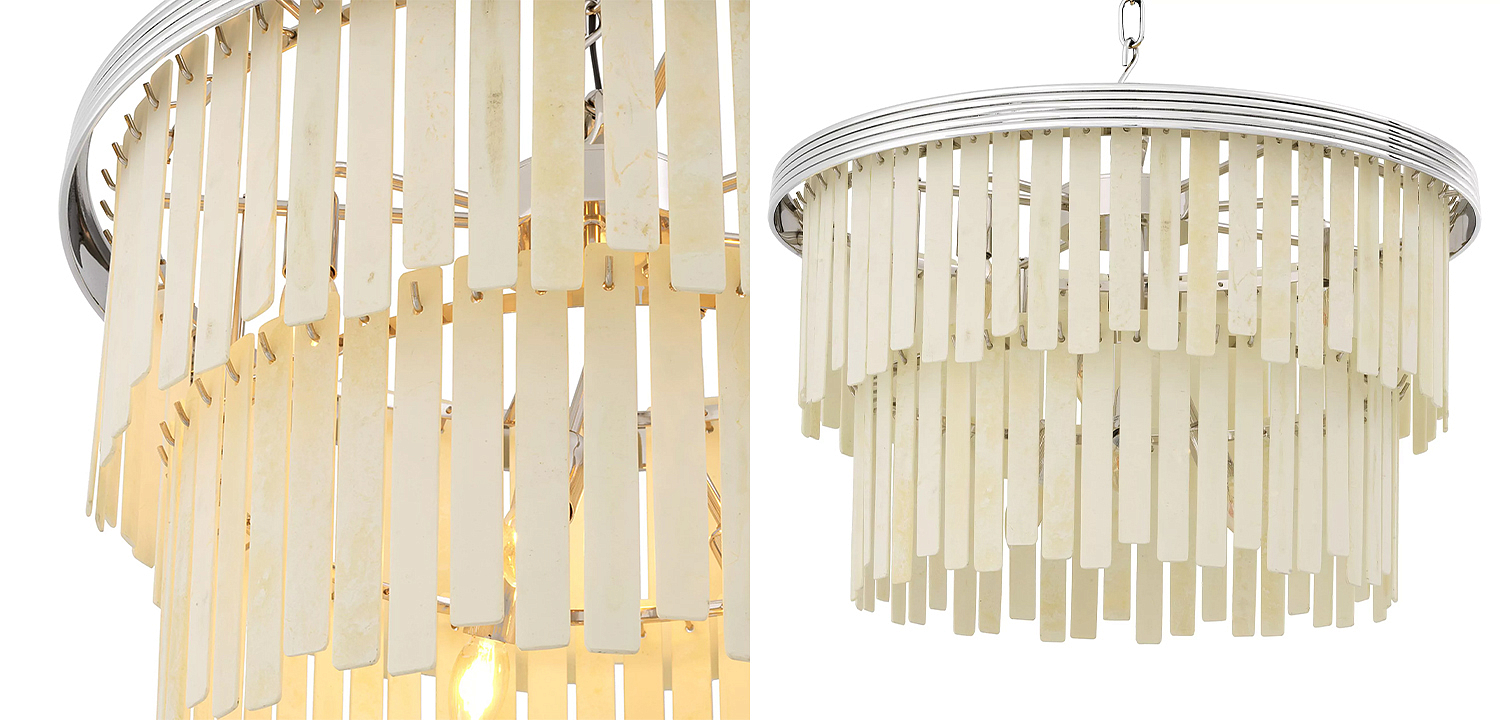 Люстра Eichholtz Chandelier Arizona S Nickel Люстра Eichholtz Chandelier Arizona S Nickel - Loft-Concept в Воронеже