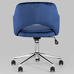 Кресло для компьютерного стола Veloury Blue варинант исполнения - 5 | Loft Concept в Воронеже