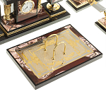 Настольный письменный набор из яшмы Manager Organizer варинант исполнения - 4 | Loft Concept в Воронеже