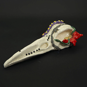 Скульптура CROWN SKULL