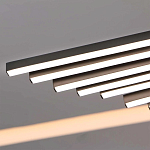 Люстра в виде распахнутых крыльев из тонких металлических планок Flight of Freedom варинант исполнения - 13 | Loft Concept в Воронеже