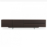 Дизайнерский комод коричневый с 2-мя ящиками и дверцами Pandora варинант исполнения - 1 | Loft Concept в Воронеже