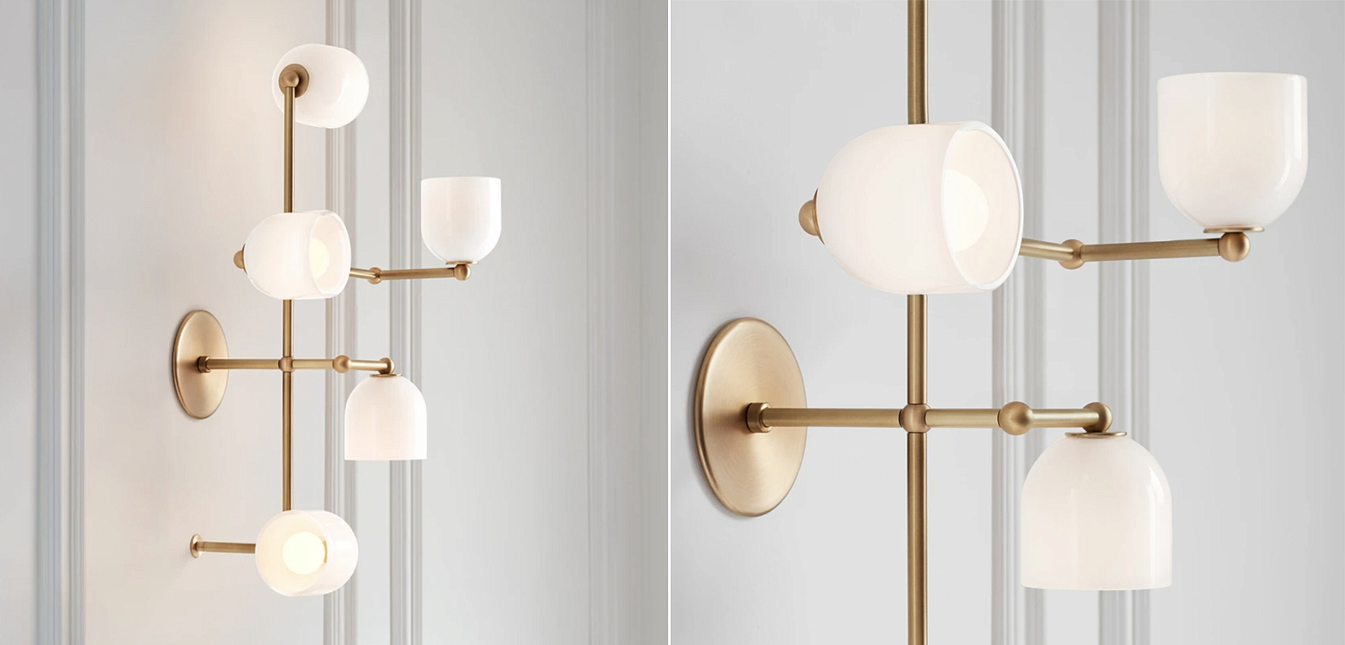 Бра Edie Sconce white Бра Edie Sconce white - Loft-Concept в Воронеже