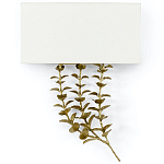 Бра Brass Eucalyptus Branches Lampshade Wall Lamp варинант исполнения - 1 | Loft Concept в Воронеже