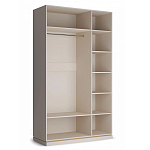 Шкаф трёхстворчатый платяной Satin Furniture варинант исполнения - 2 | Loft Concept в Воронеже