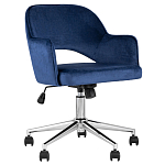 Кресло для компьютерного стола Veloury Blue варинант исполнения - 1 | Loft Concept в Воронеже
