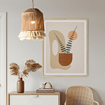 Люстра круглая плетеная с кисточками Small Solar Glow варинант исполнения - 1 | Loft Concept в Воронеже