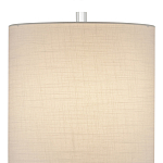 Настольная лампа с высоким тканевым абажуром Cracked Base варинант исполнения - 2 | Loft Concept в Воронеже