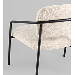 Кресло лаунж Rooney букле белый варинант исполнения - 3 | Loft Concept в Воронеже