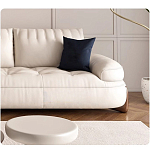 Диван кожаный с каркасом из массива дерева Furniture Medieval варинант исполнения - 4 | Loft Concept в Воронеже