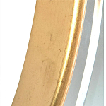 Зеркало в золотой деревянной раме Riviera варинант исполнения - 1 | Loft Concept в Воронеже