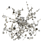 Бра с металлическими круглыми элементами Terzani Argent варинант исполнения - 2 | Loft Concept в Воронеже