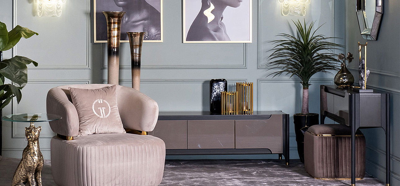 Ваза бежевый конус Sophia 100 Ваза бежевый конус Sophia 100 - Loft-Concept в Воронеже