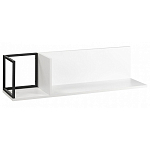 Полка навесная белая открытая Strict Lines  варинант исполнения - 1 | Loft Concept в Воронеже