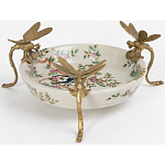 Блюдо фарфоровое Полет стрекоз Jita варинант исполнения - 2 | Loft Concept в Воронеже