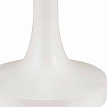 Торшер белый с тканевым абажуром на деревянном основании Graceful Silhouette варинант исполнения - 1 | Loft Concept в Воронеже