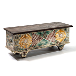 Сундук резной Advaith Carved Antique Chest варинант исполнения - 3 | Loft Concept в Воронеже