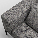 Мебельная ткань Шенилл серый цвет 142 см T4-46 варинант исполнения - 9 | Loft Concept в Воронеже