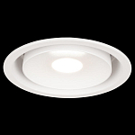 Встраиваемый спот светодиодный белого цвета круглой формы из металла Pure Circle  варинант исполнения - 1 | Loft Concept в Воронеже