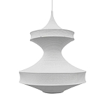 Подвесной вязаный белый светильник «Моника» варинант исполнения - 1 | Loft Concept в Воронеже