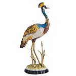 Статуэтка Венценосный журавль  варинант исполнения - 1 | Loft Concept в Воронеже
