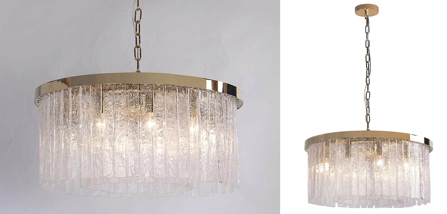 Люстра Crystal Harvey Gold Chandelier 60 Люстра Crystal Harvey Gold Chandelier 60 - Loft-Concept в Воронеже