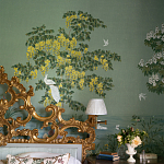 Обои ручная роспись Harpsden blue варинант исполнения - 4 | Loft Concept в Воронеже