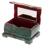 Шкатулка с мозаикой из натуральных камней Stone Casket варинант исполнения - 2 | Loft Concept в Воронеже