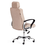 Кресло компьютерное City Chair хром флок варинант исполнения - 3 | Loft Concept в Воронеже