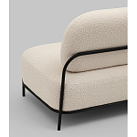 Диван Стоун ткань букле молочный варинант исполнения - 4 | Loft Concept в Воронеже