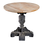 Столик кофейный с резным античным узором Antique Engraving варинант исполнения - 1 | Loft Concept в Воронеже