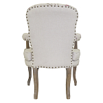 Кресло с изображением сакуры Aubrey Classical Armchair beige flax варинант исполнения - 2 | Loft Concept в Воронеже