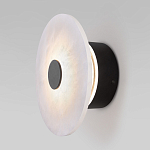 Бра светодиодный с мраморным рассеивателем черный  варинант исполнения - 2 | Loft Concept в Воронеже